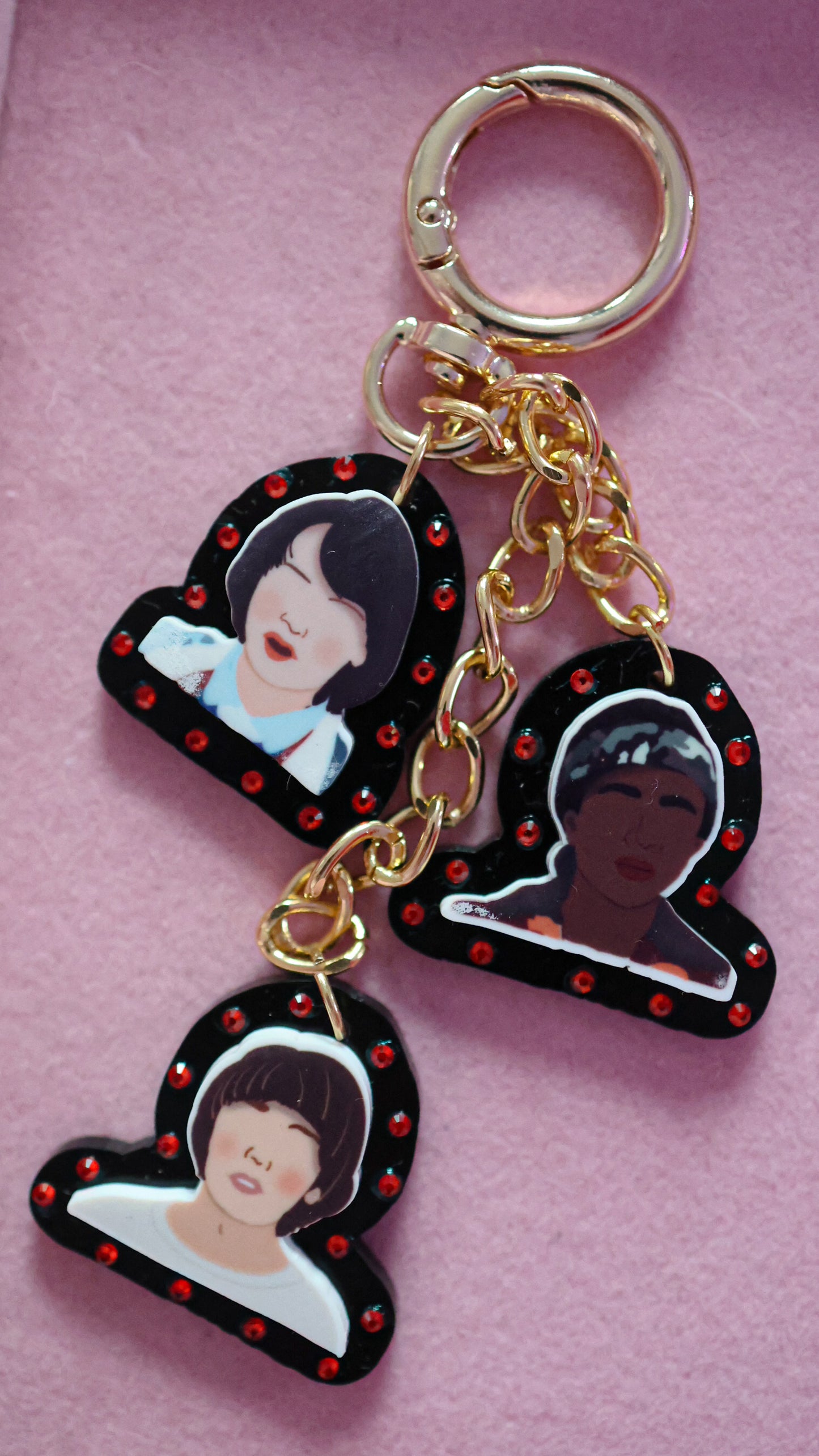 The original crew charm cluster