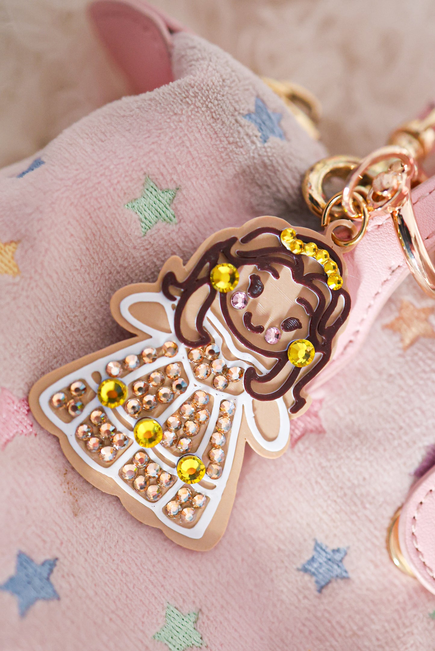 Tale as old as time gingerbread bag charm