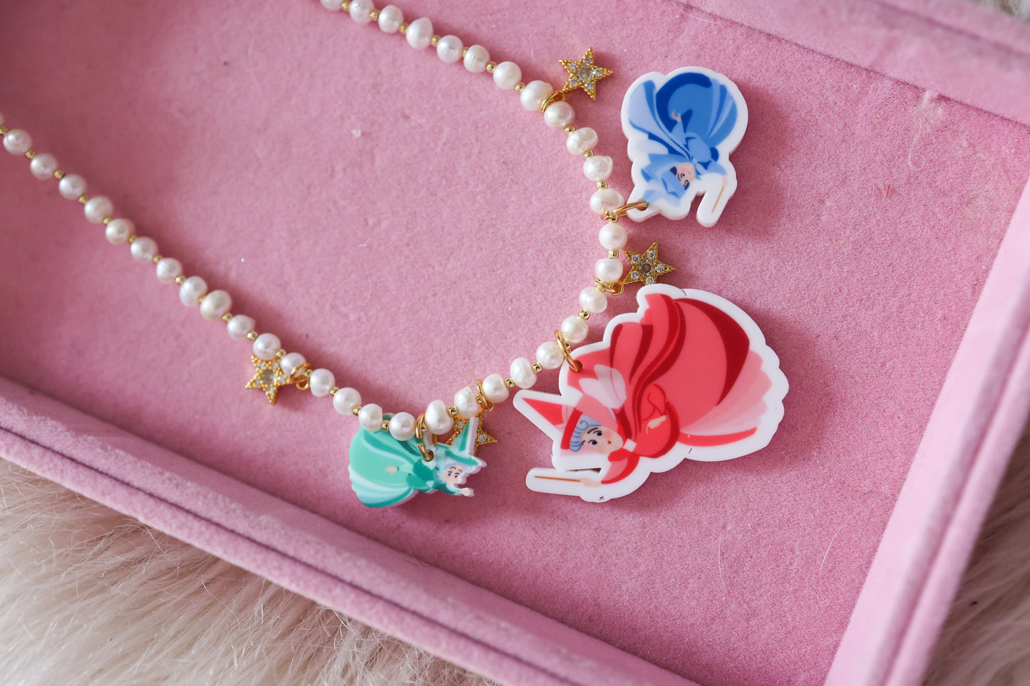 Fairy friends necklace