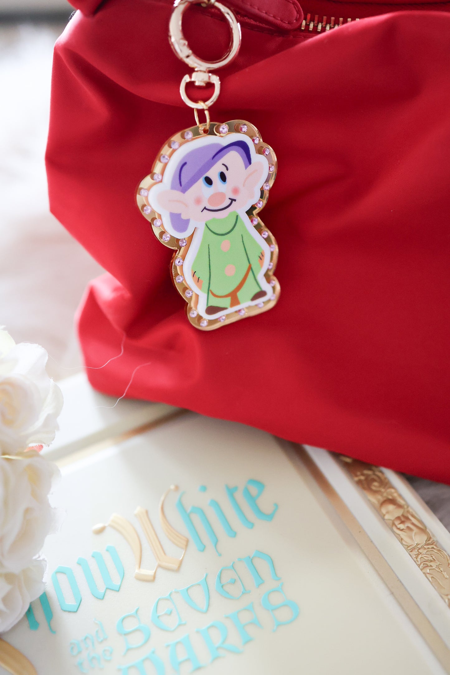 Sweet little guy bag charm