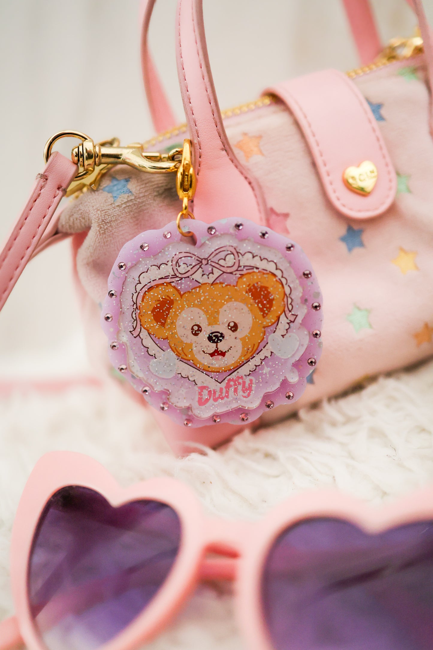 Bear bestie bag charm