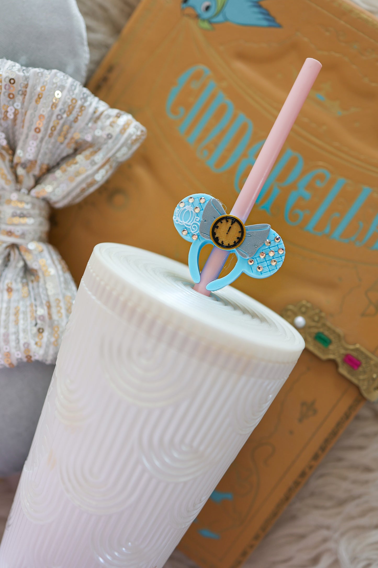 Spell breaks at midnight straw charm