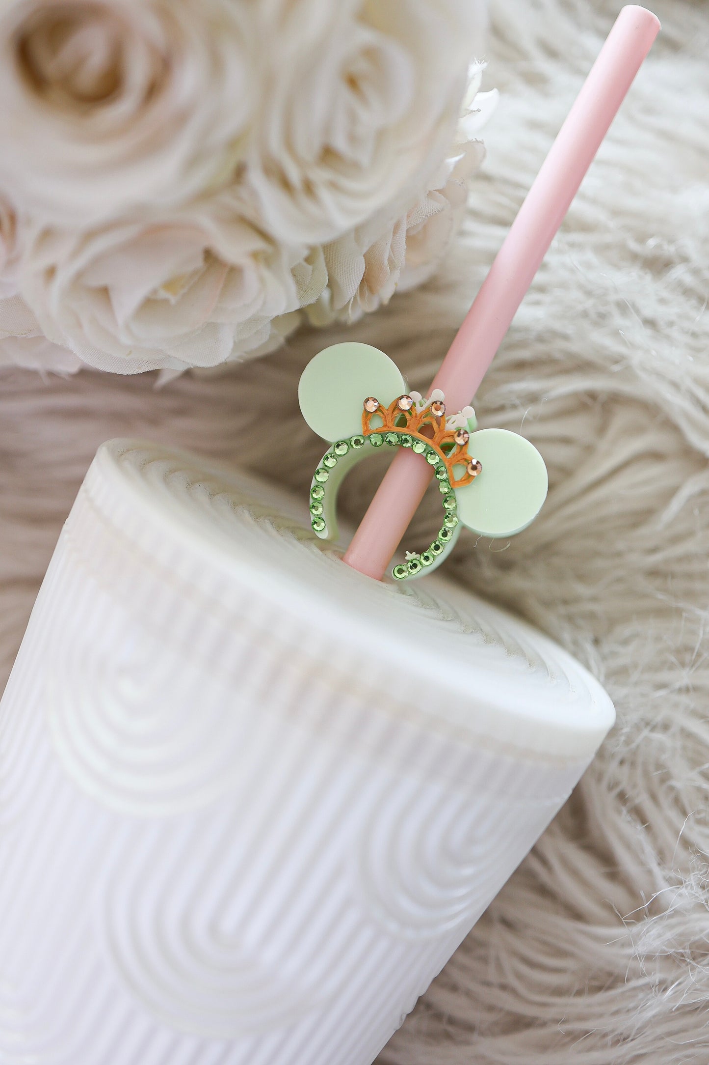 Bayou princess straw charm