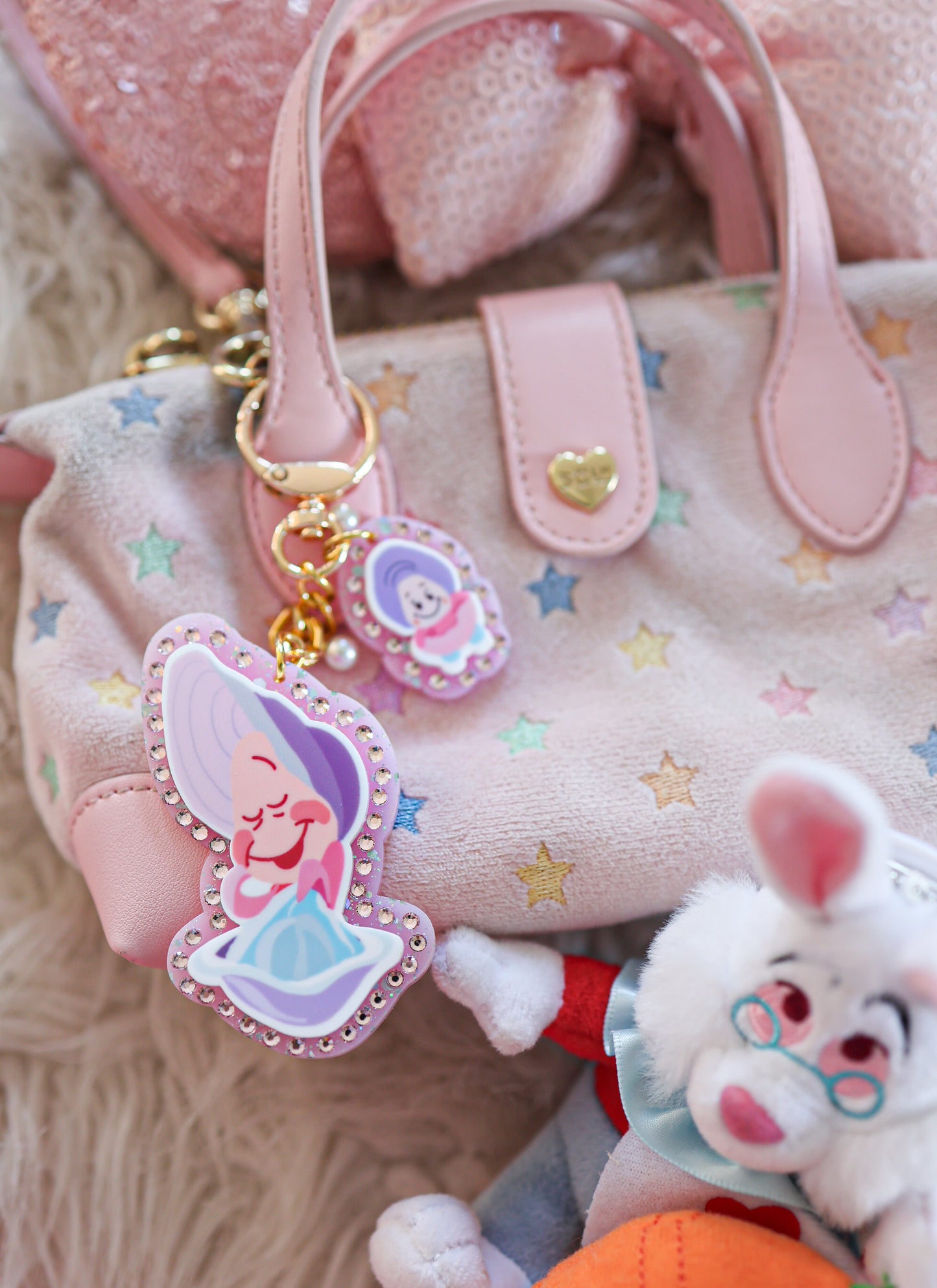 Pearly friends bag charm PRE SALE
