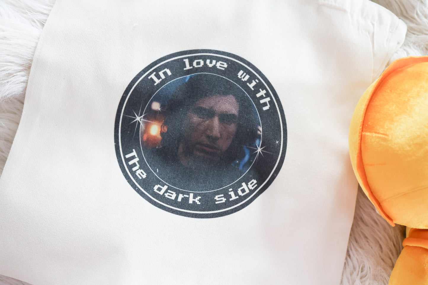 In love with the dark side tote