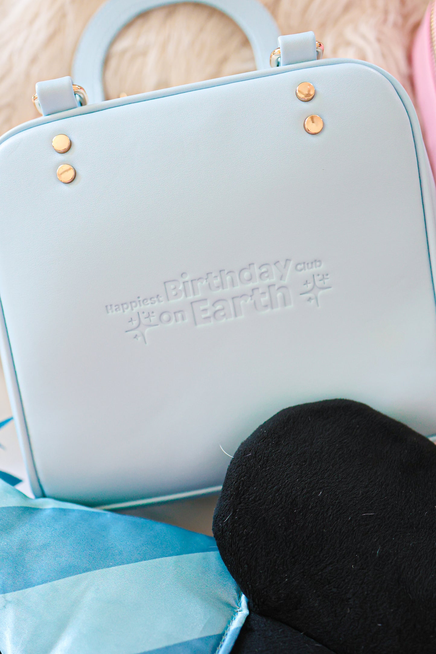 Carter birthday bag- blue