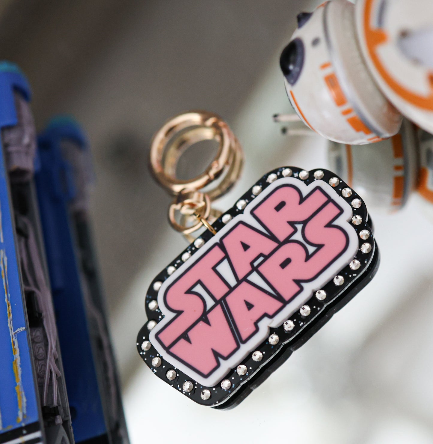 Star icon bag charm