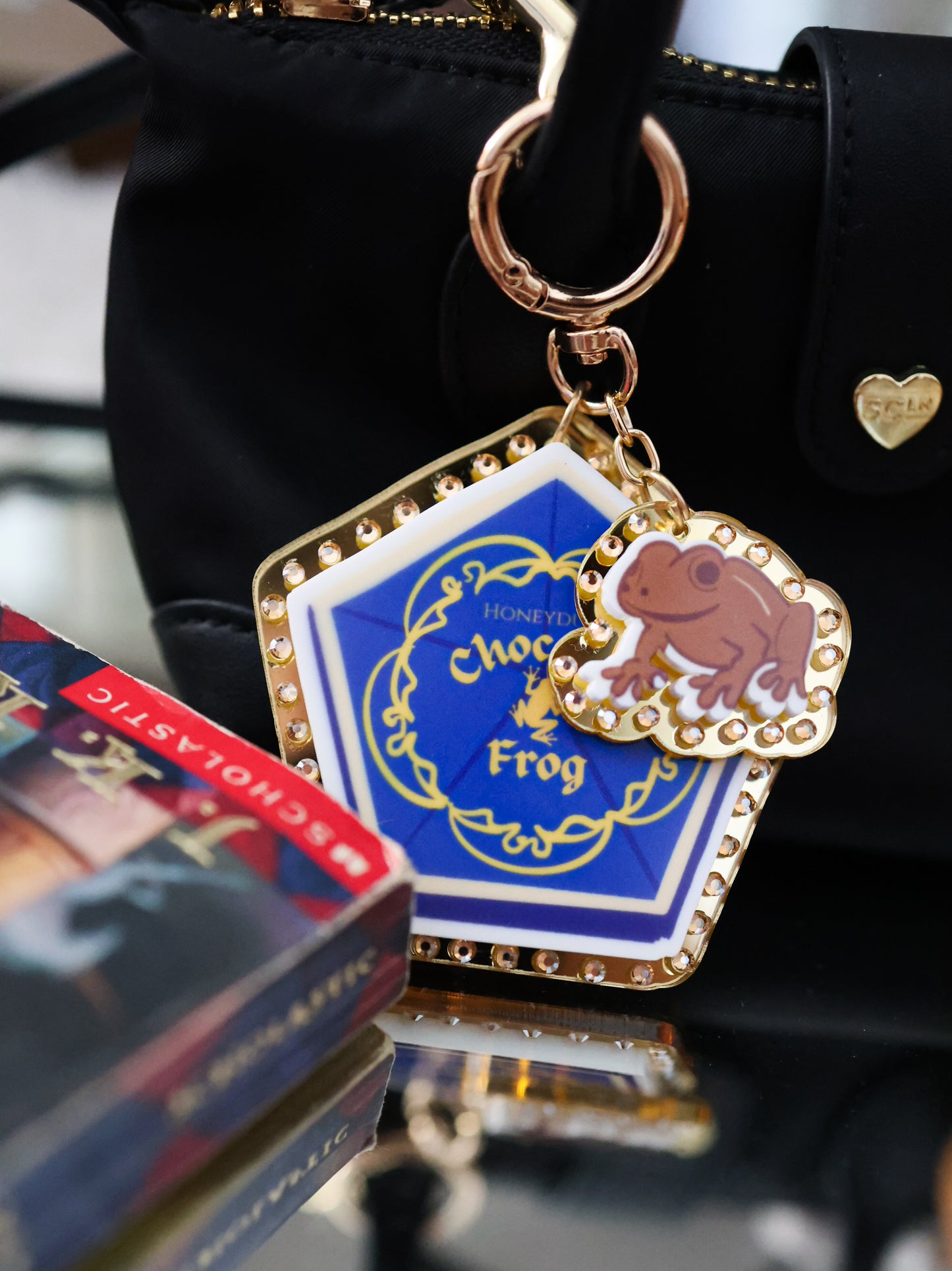 Magic chocolate bag charm