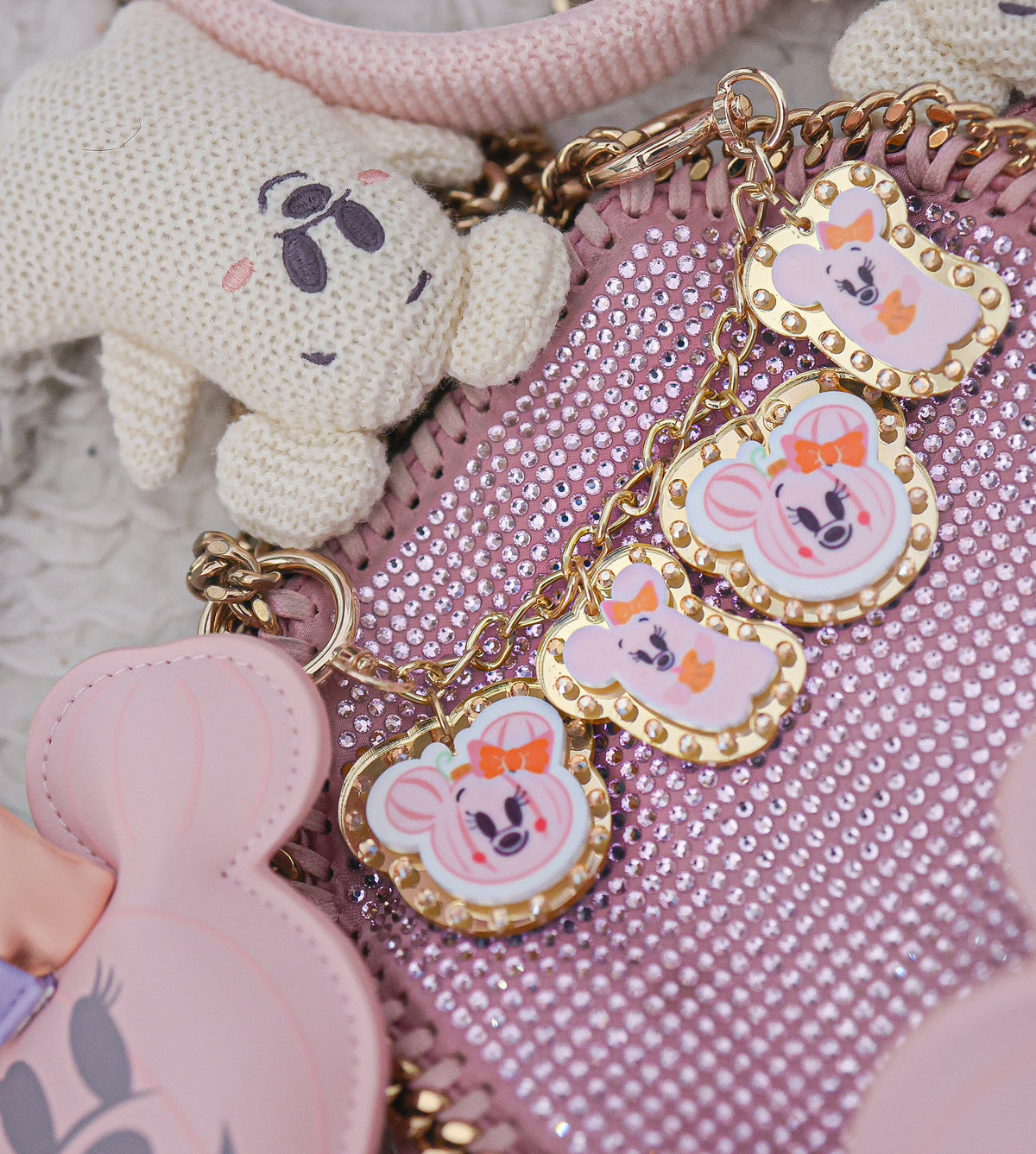 Pinkoween vibes bag chain