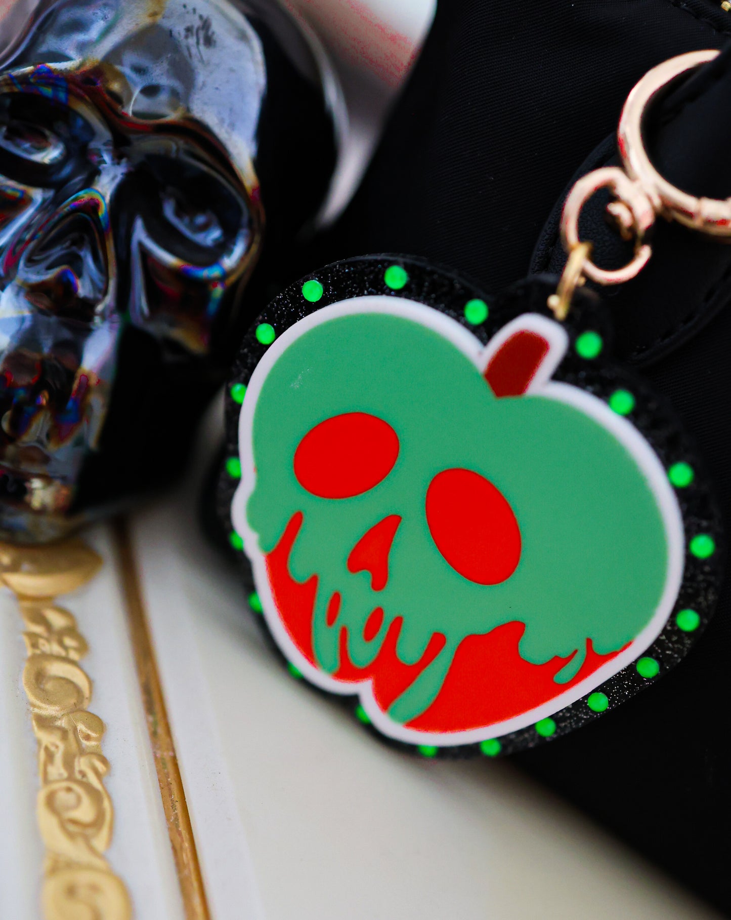 Just one bite bag charm