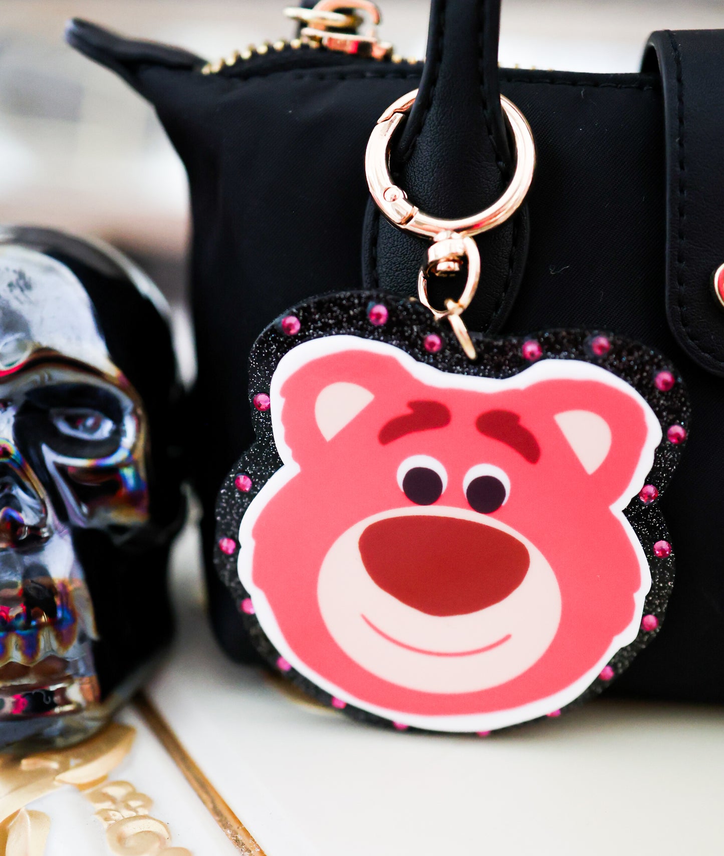 Playroom boss bag charm