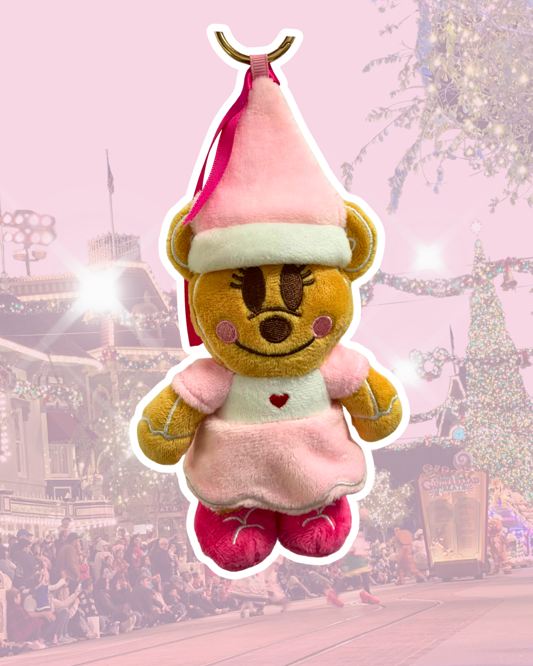 Princess Gingerbread Plush Bag Charm