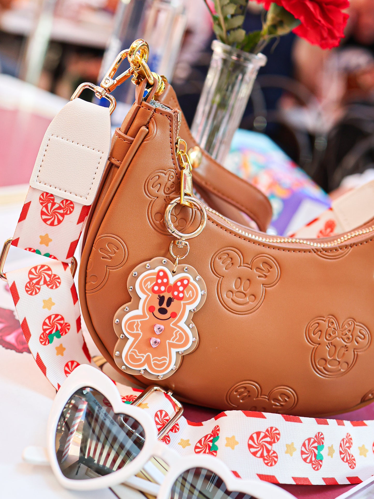 Gingerbread Market Bag + charm bundle
