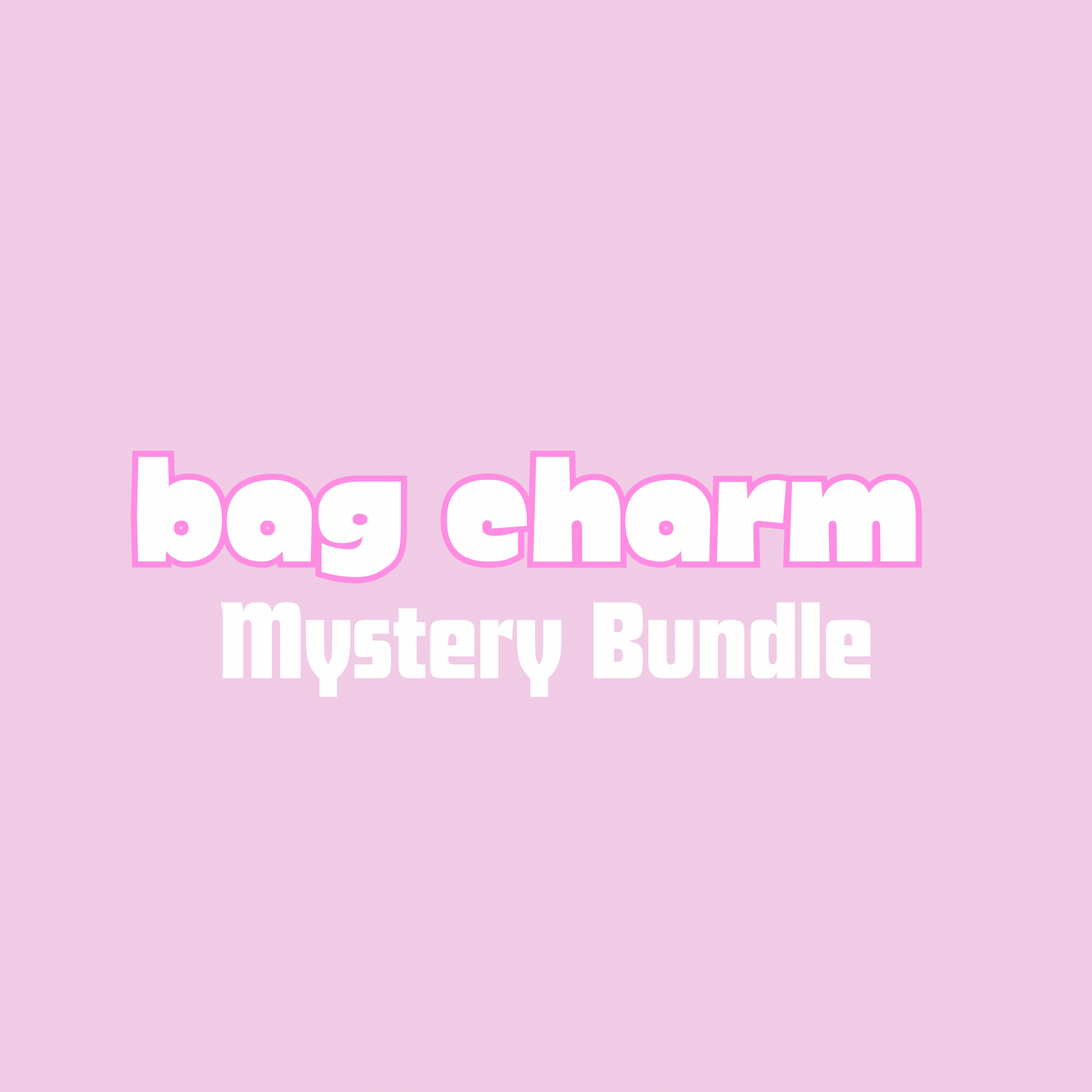 Bag charm mystery bundle