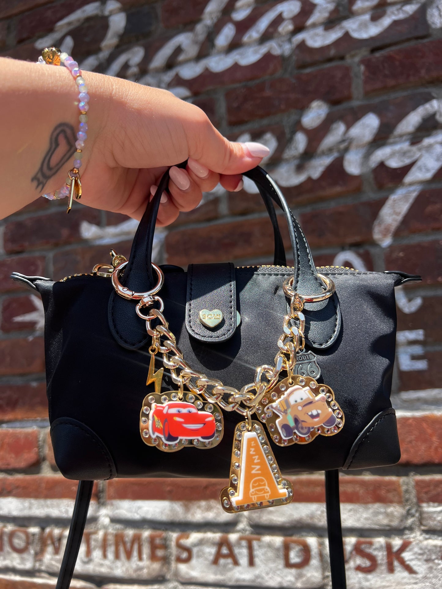Start your engines bag chain