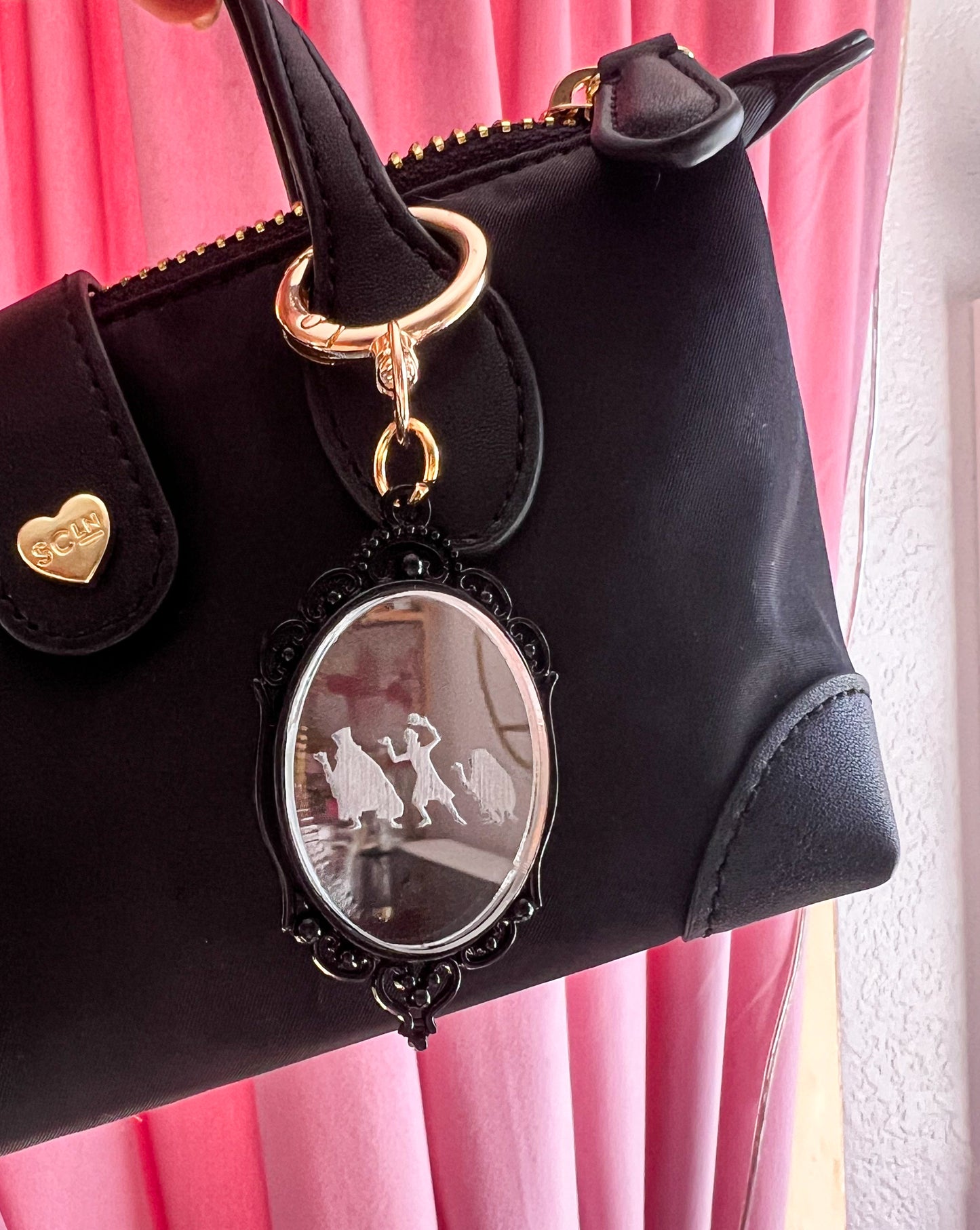 Ghosts frame bag charm