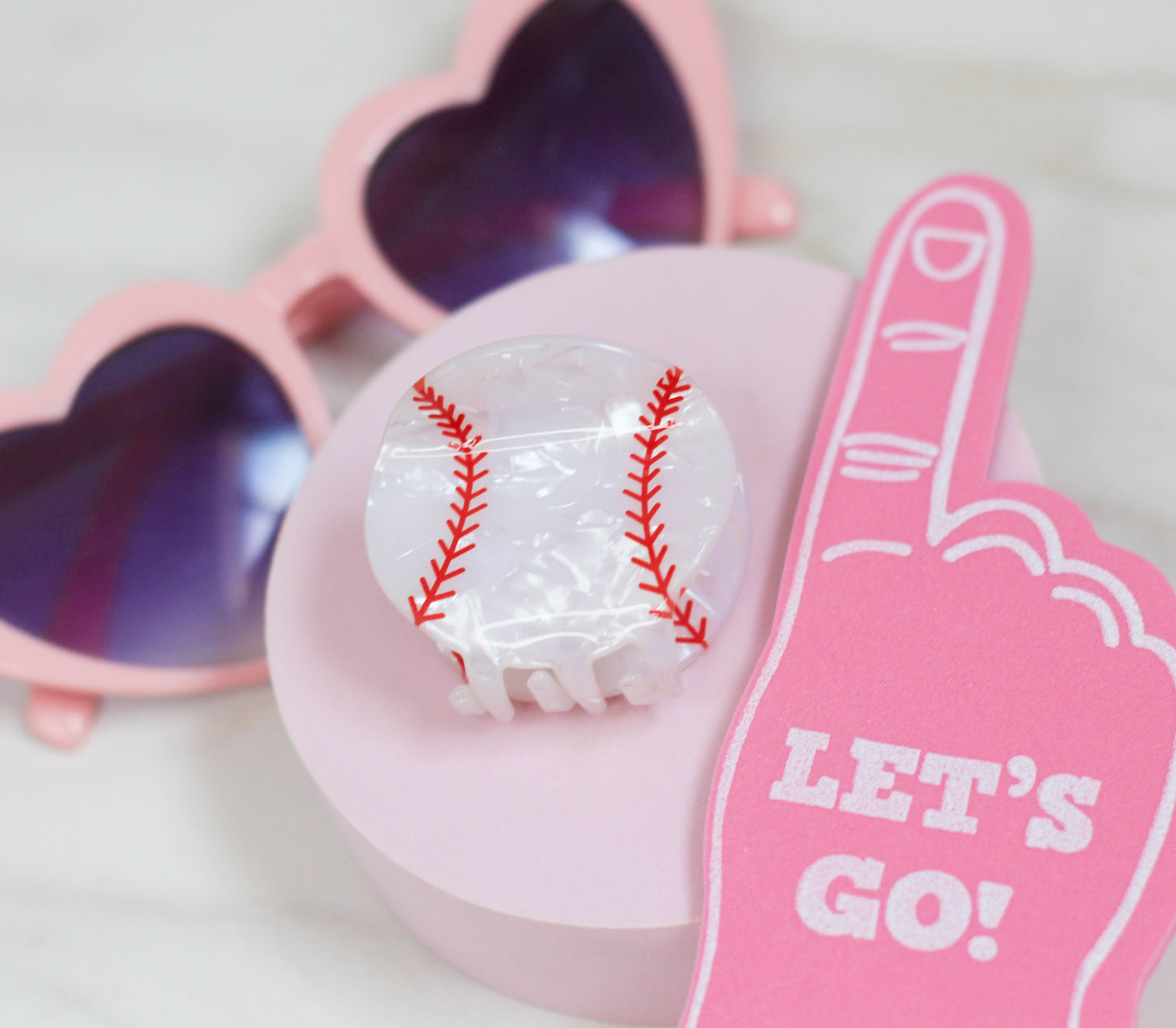 Baseball Hair Clip