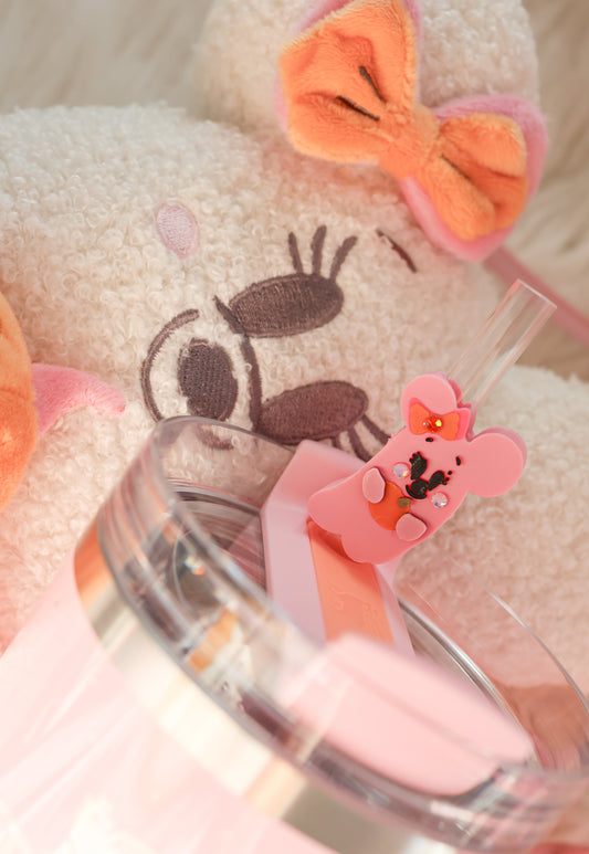 Miss pink ghost topper