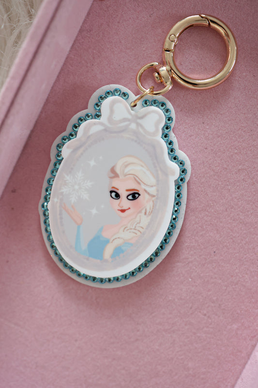 Ice queen bag charm