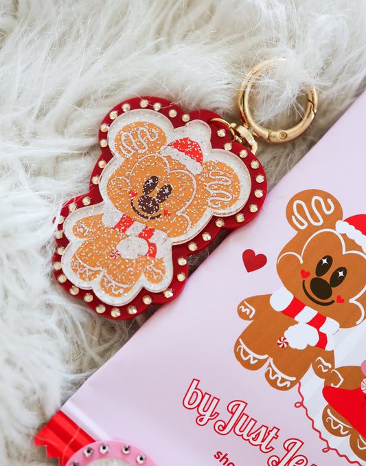 Mr mousy gingerbread bag charm