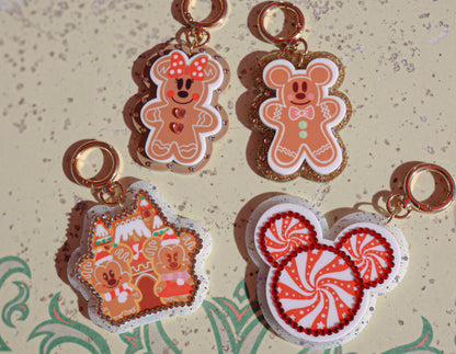 Gingerbread Market Bag + charm bundle