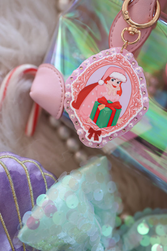 Christmas under the sea bag charm