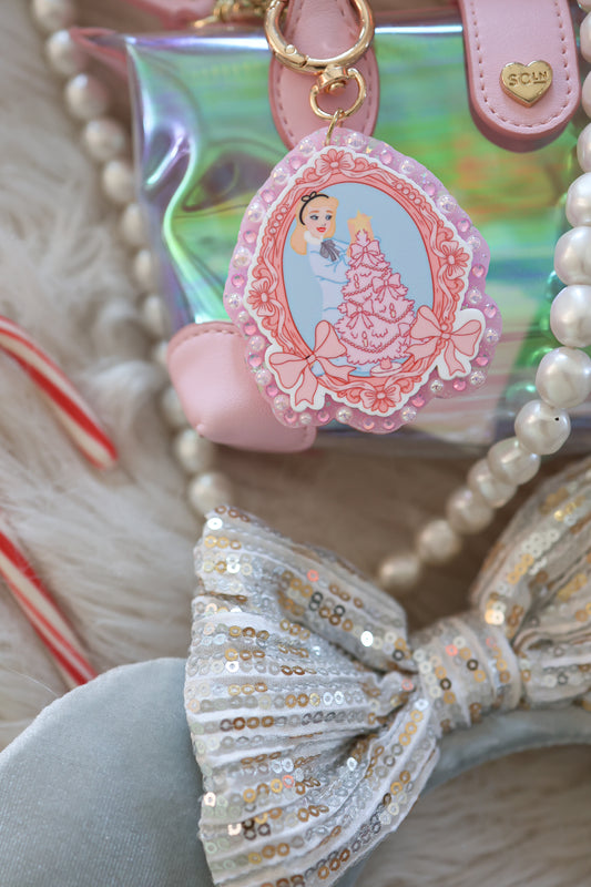 Happily ever after for Christmas bag charm