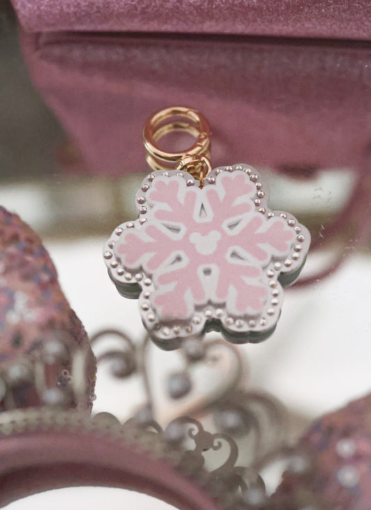 Pretty pink snowflake