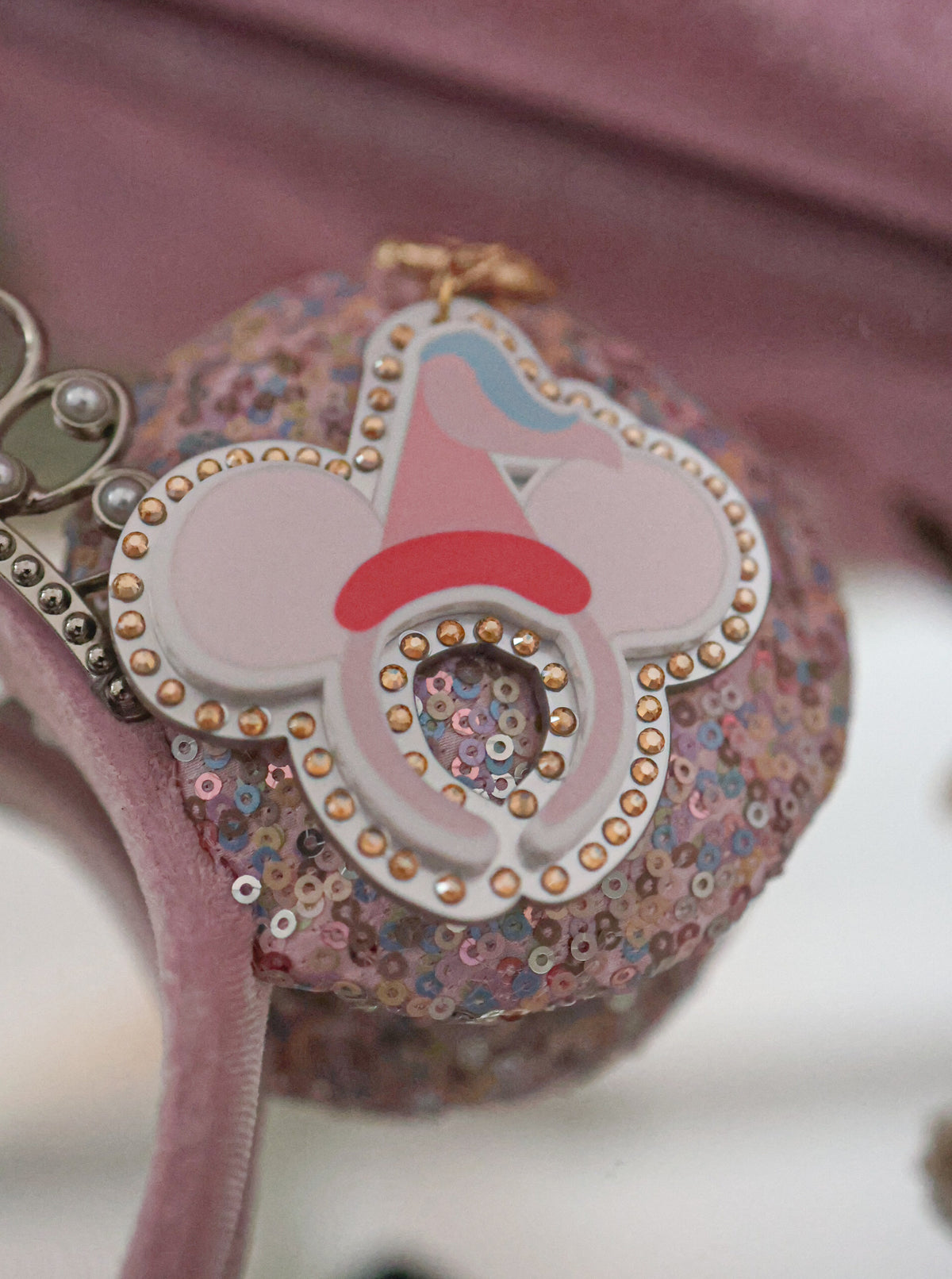 Princess hat bag charm