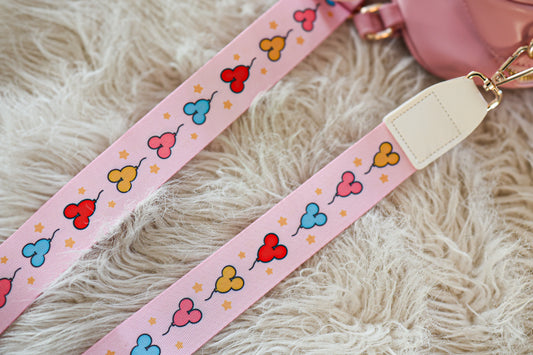 Birthday club crossbody strap