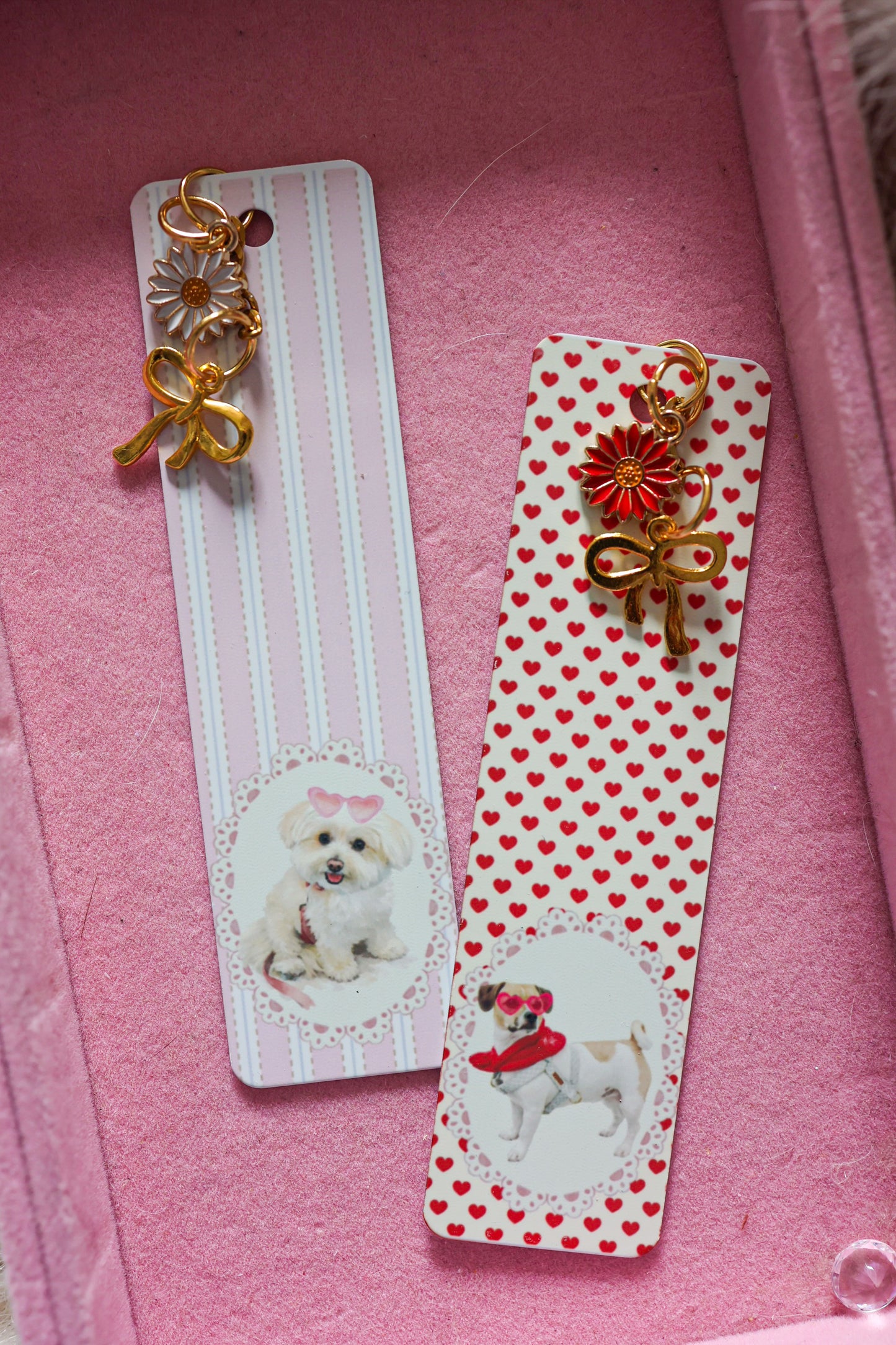 Coquette Custom pet bookmark