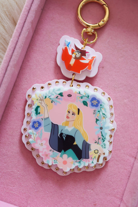 Once upon a dream bag charm