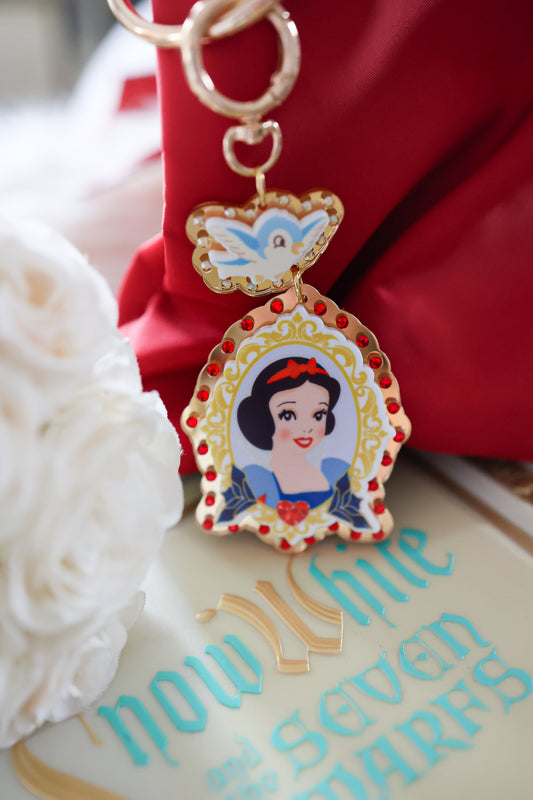Fairest of all bag charm