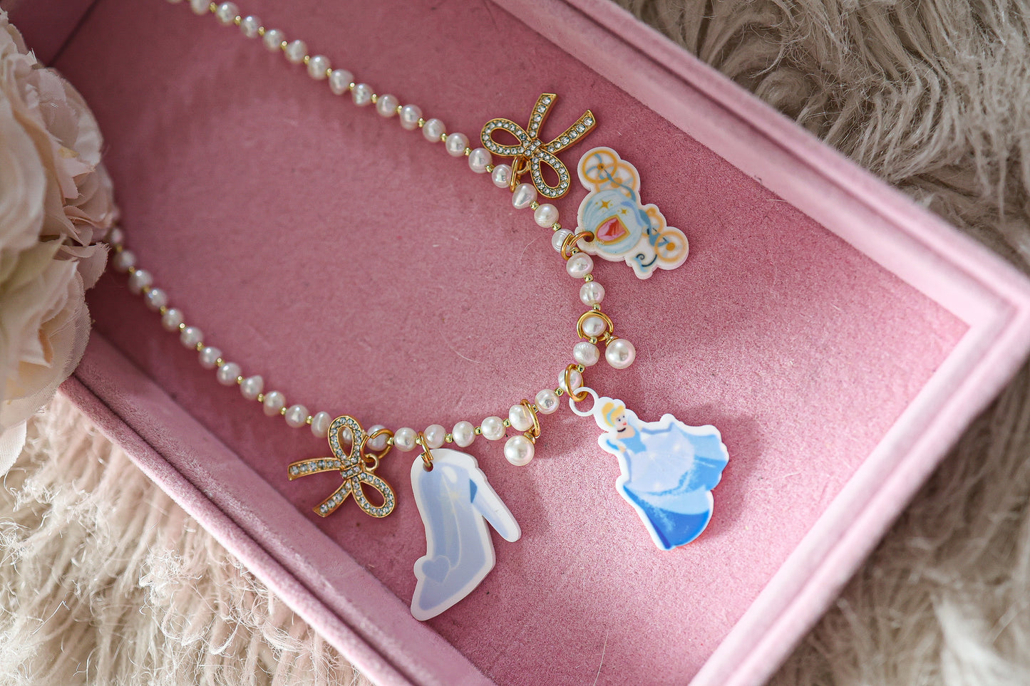 Home by midnight pearl necklace