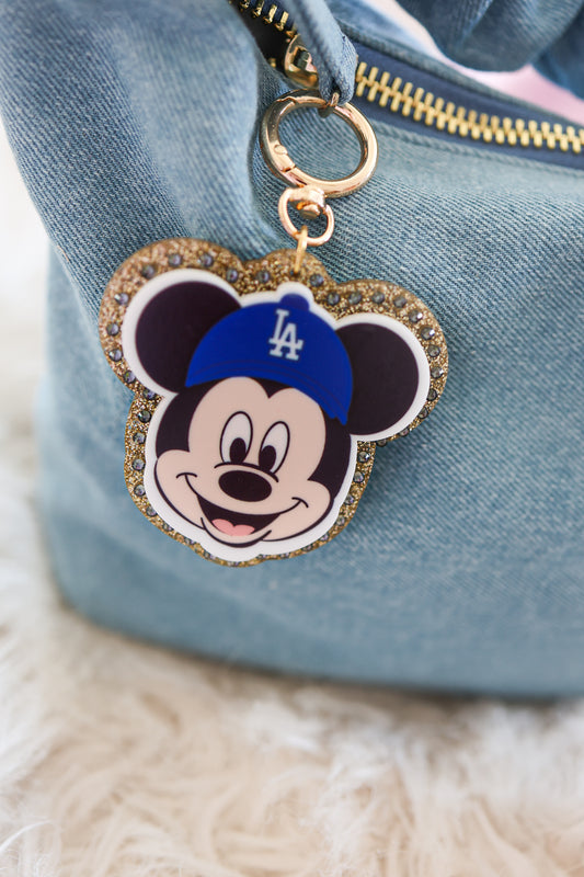 Mr game day customizable bag charm