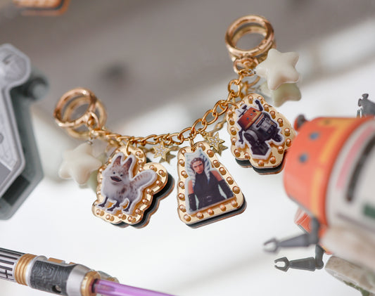 Fierce friends bag chain