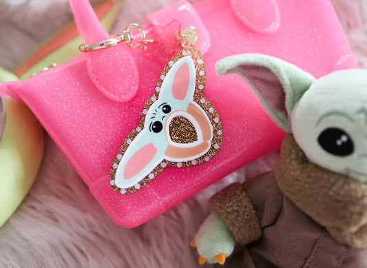 Baby ears bag charm