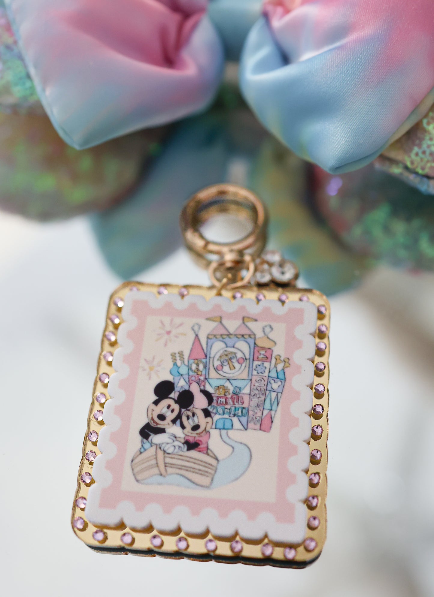 Smile means friendship bag charm