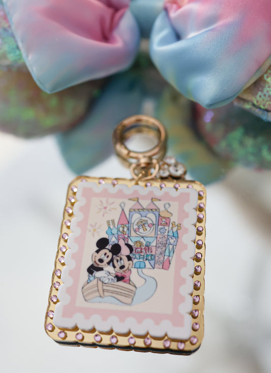 Smile means friendship bag charm