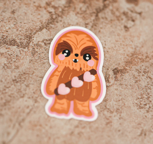 Waterproof rawwwr sticker