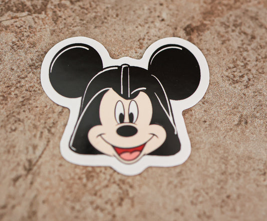 Waterproof star mouse sticker