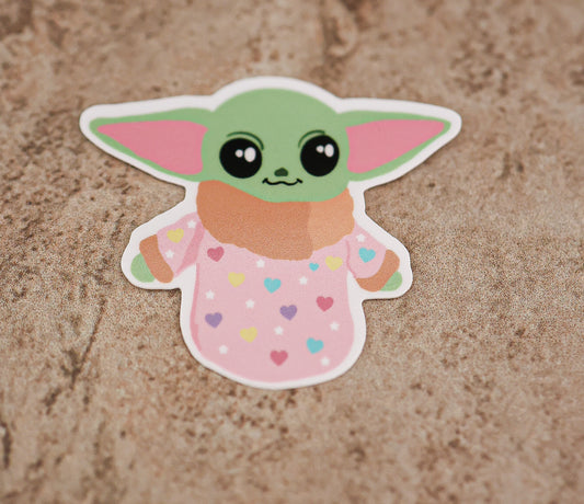 Waterproof cutie baby sticker