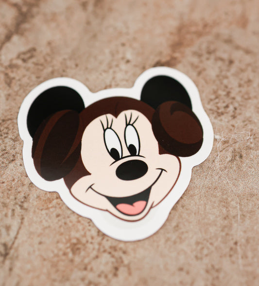 Waterproof miss star fighter sticker