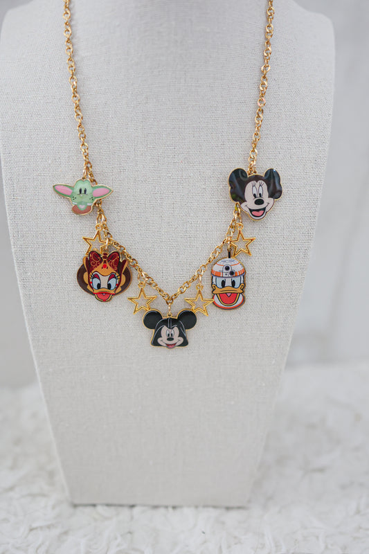Star friends necklace