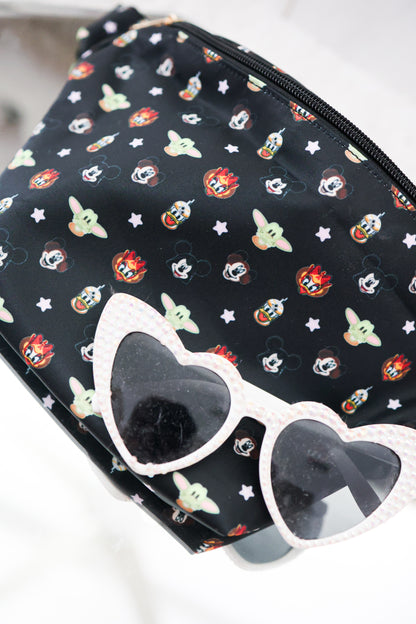 Jumbo star friends Fanny bag- black