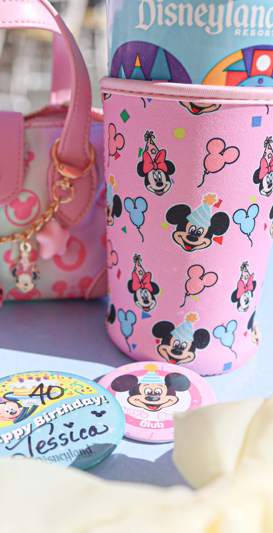 Birthday celebration cup sleeve