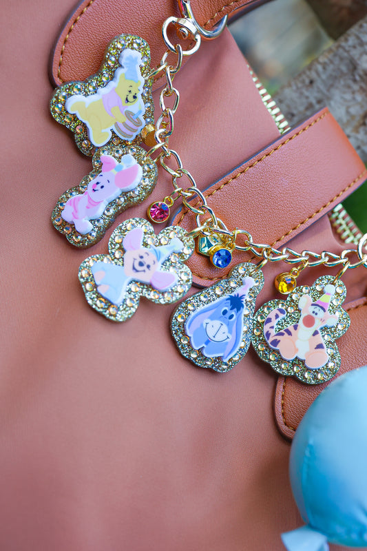 Birthday friends bag chain