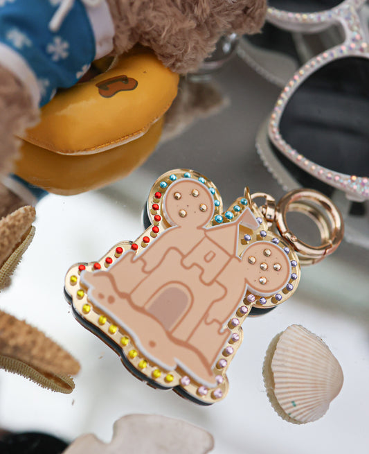 Sand castle bag charm pre sale
