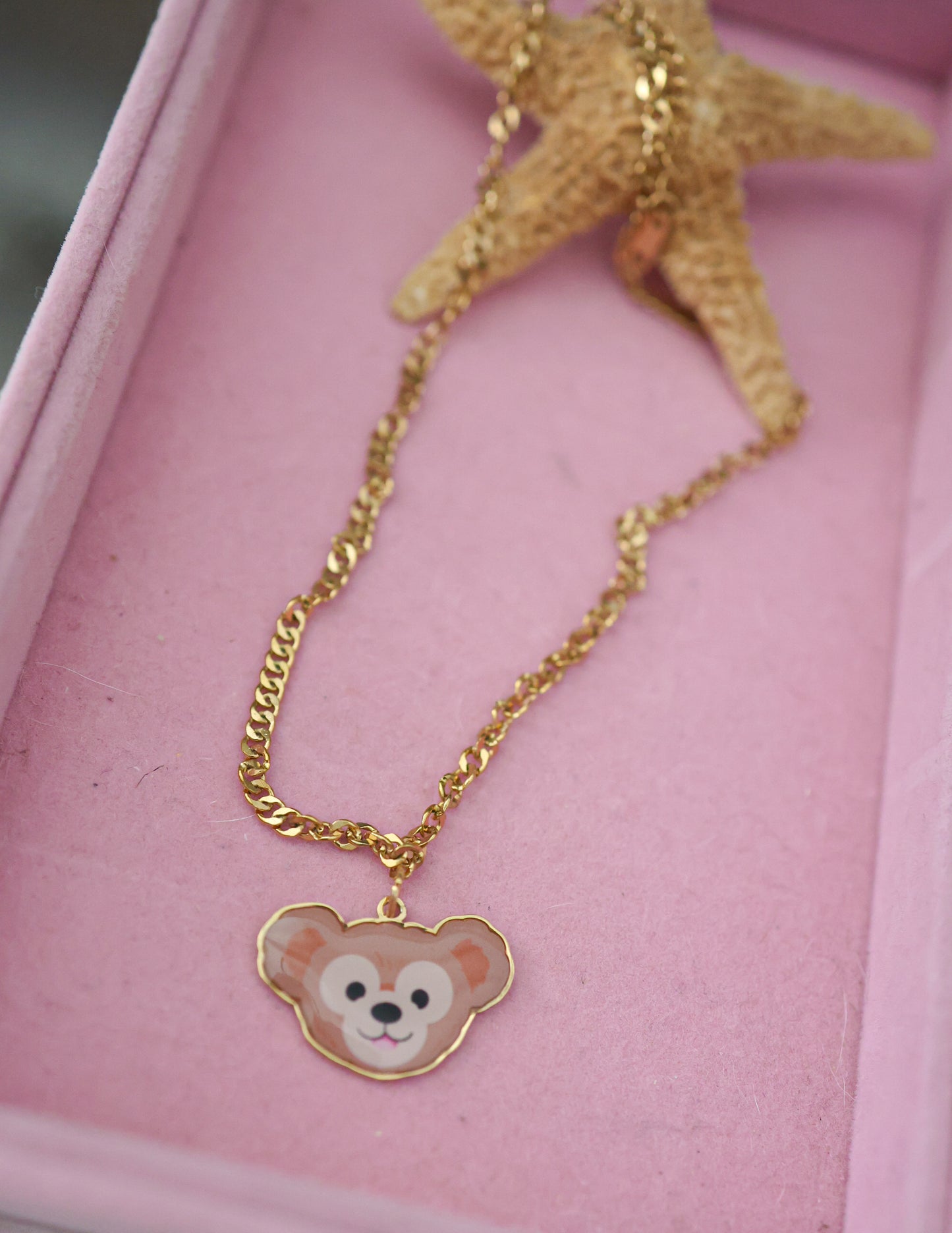 Summer bear necklace