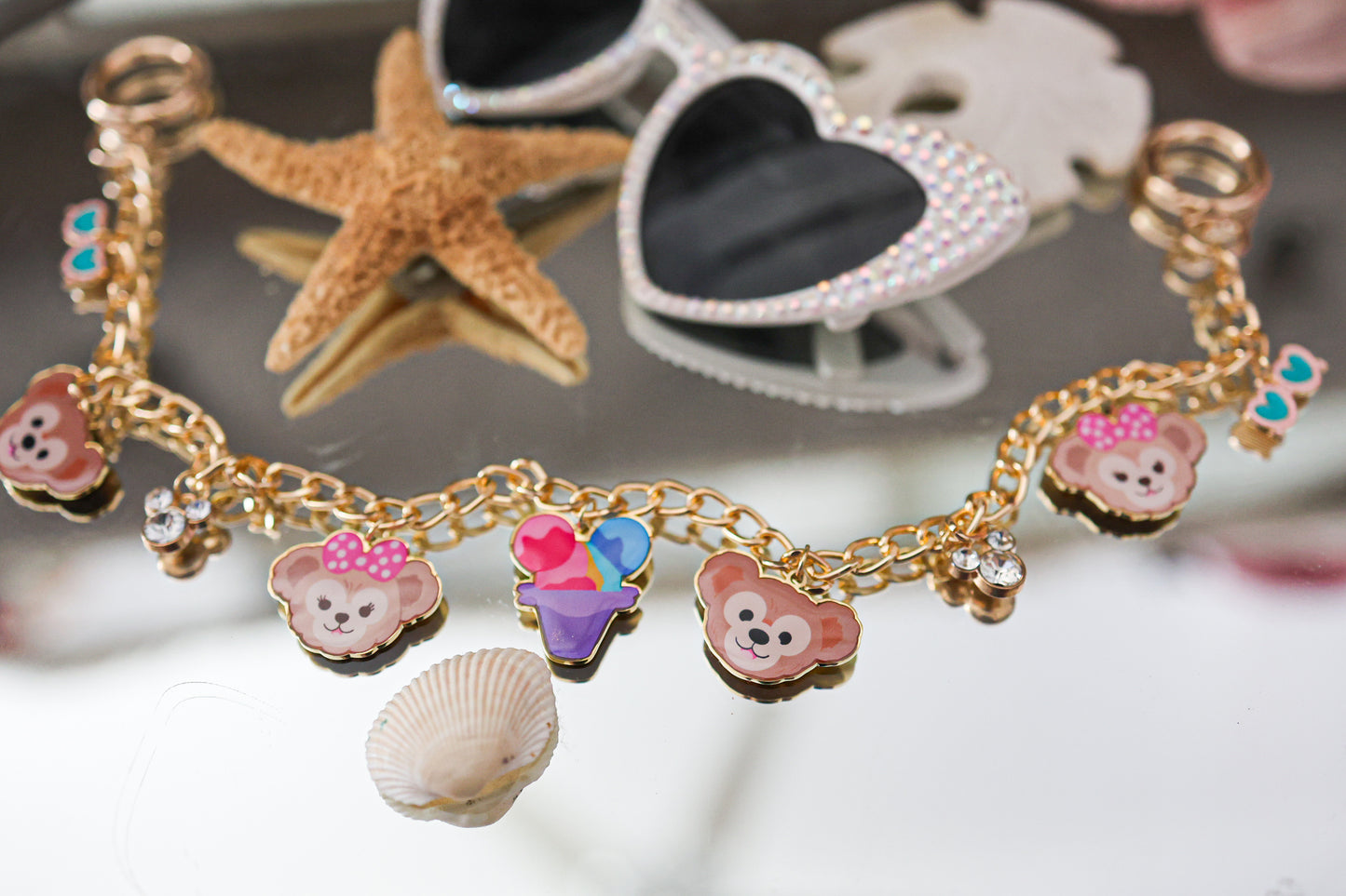 Jumbo summer bear bag chain